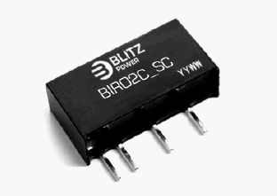 BIR02C-2405SC, 2 Вт стабилизированные изолированные DC/DC преобразователи, узкий диапазон входного напряжения, один выход